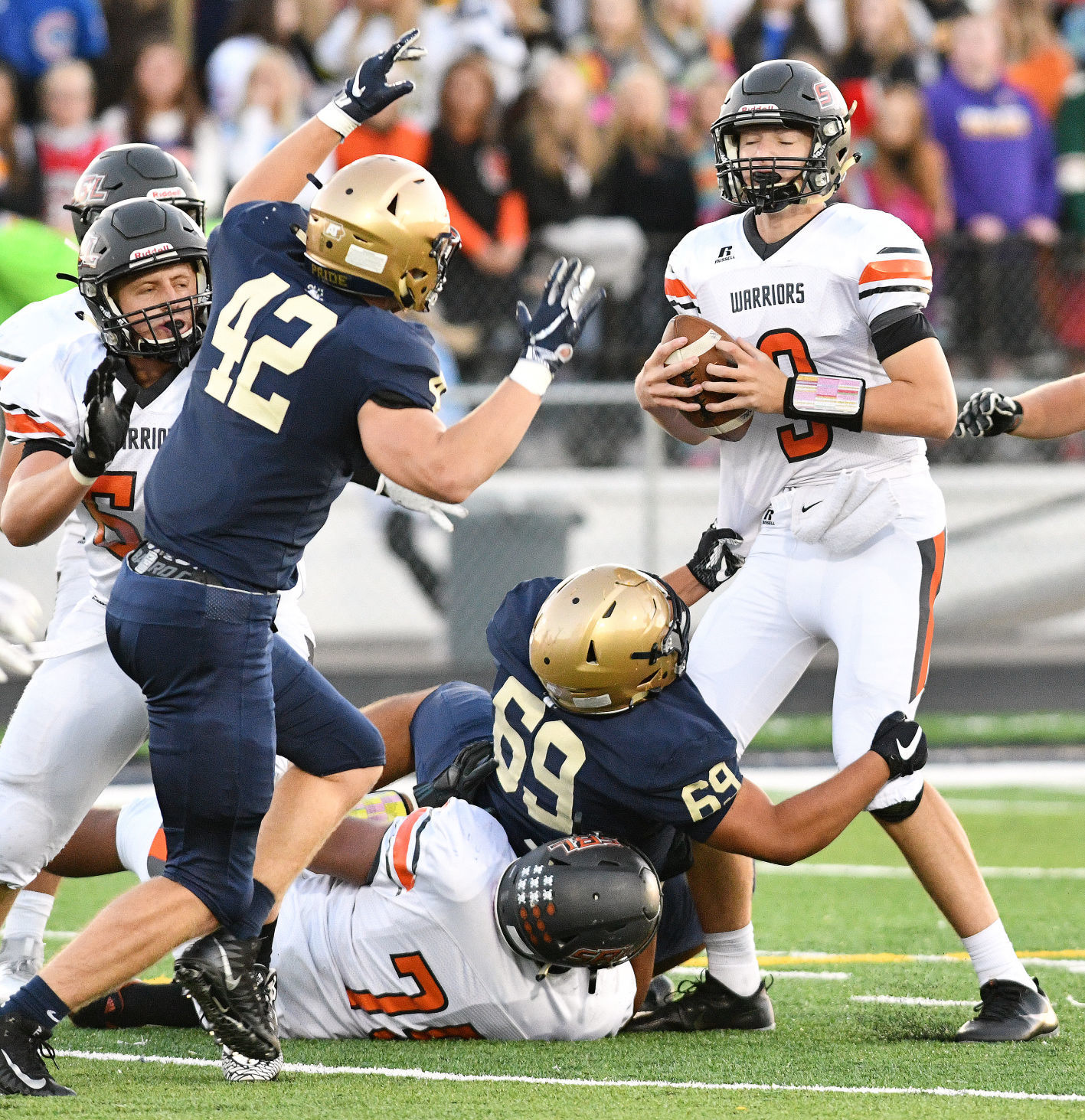 Bishop Heelan vs Sergeant Bluff-Luton football